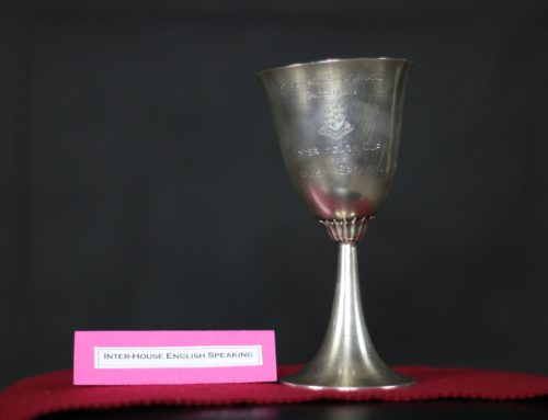 Inter House English Cup Speaking Cup 1940s