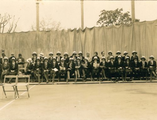 At the Davis Cup 1931