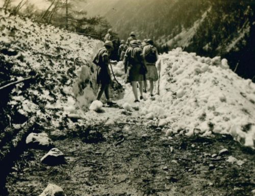Walking Through an Avalanche 1929