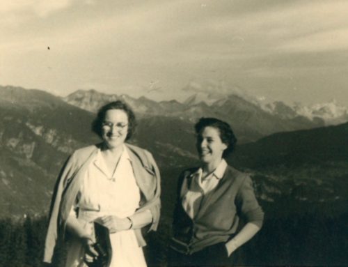 Teachers at Crans Montana 1949